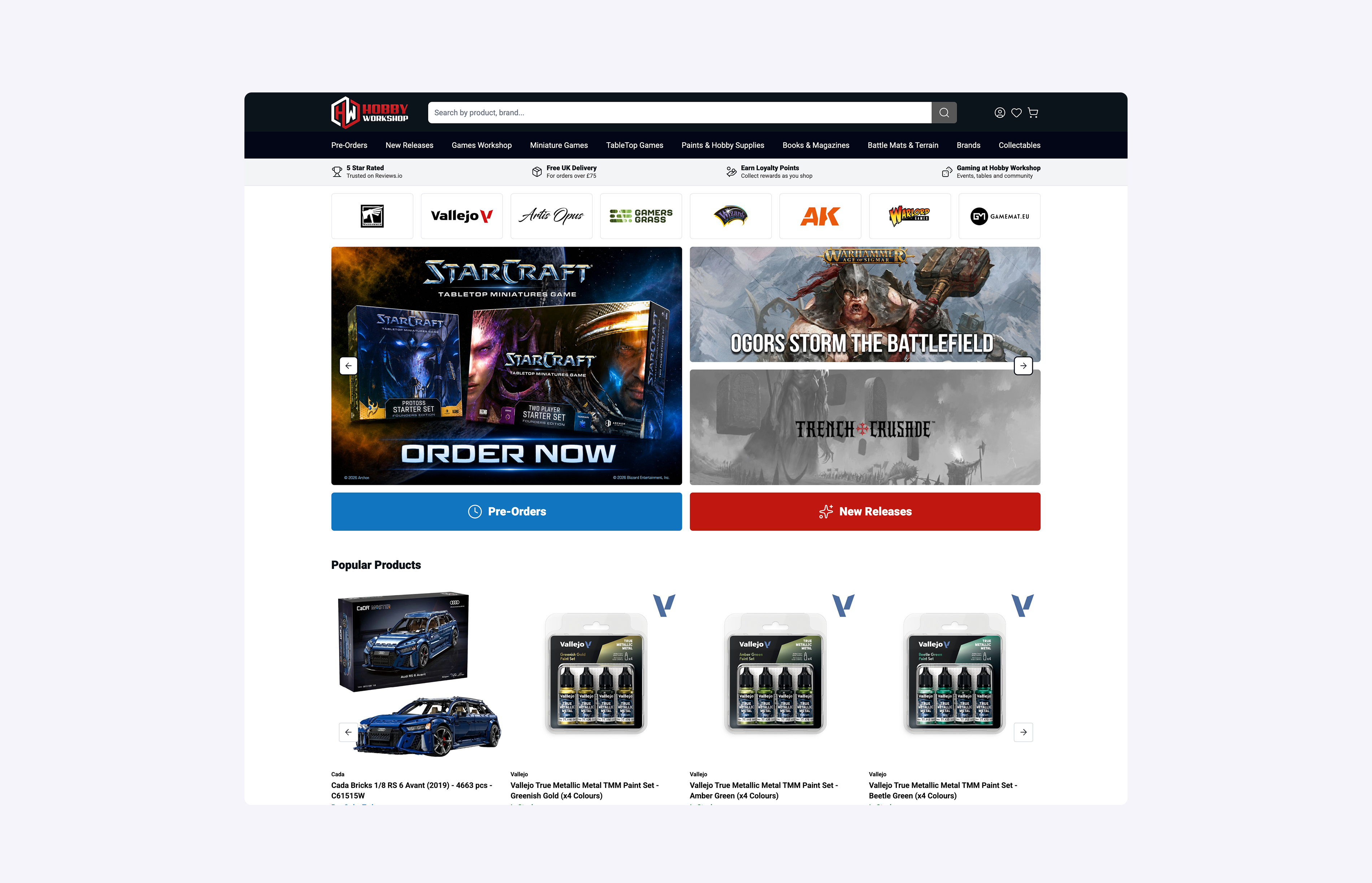 Hobby Workshop Homepage